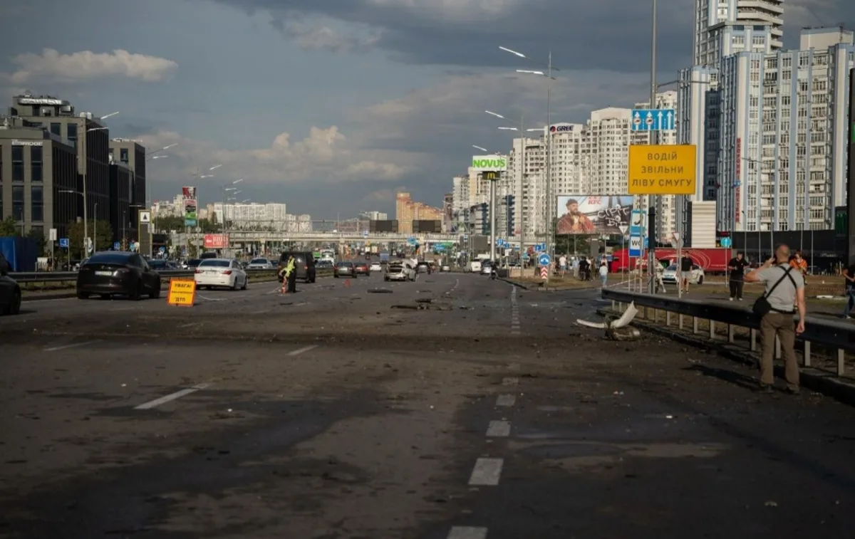 Пожежа в Києві після дронової атаки: що сталося у Солом'янському районі