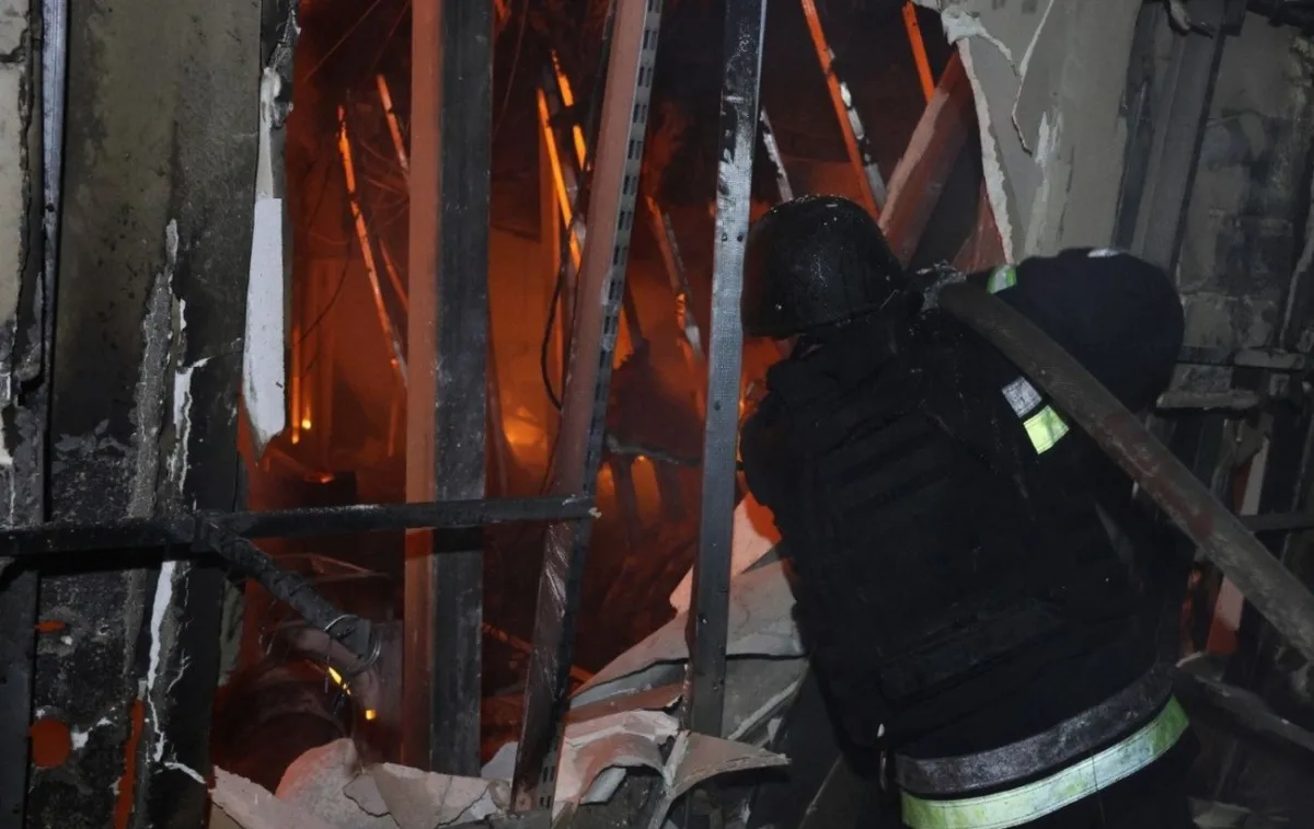Атака на City Mall у Запоріжжі: як російські дрони спалили ТРЦ