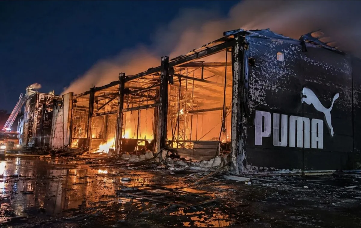 Наслідки балістичної атаки на логістичний комплекс PUMA в Україні