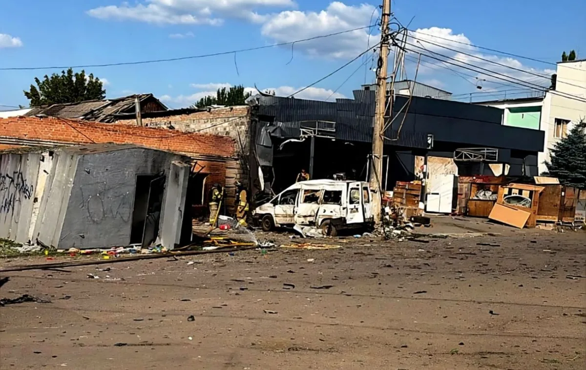 Дронова атака на пошту в Краматорську: що сталося