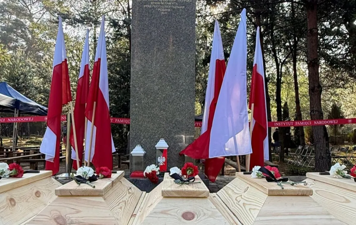 Перепоховання 55 польських жертв на Волині: історія Волинської трагедії